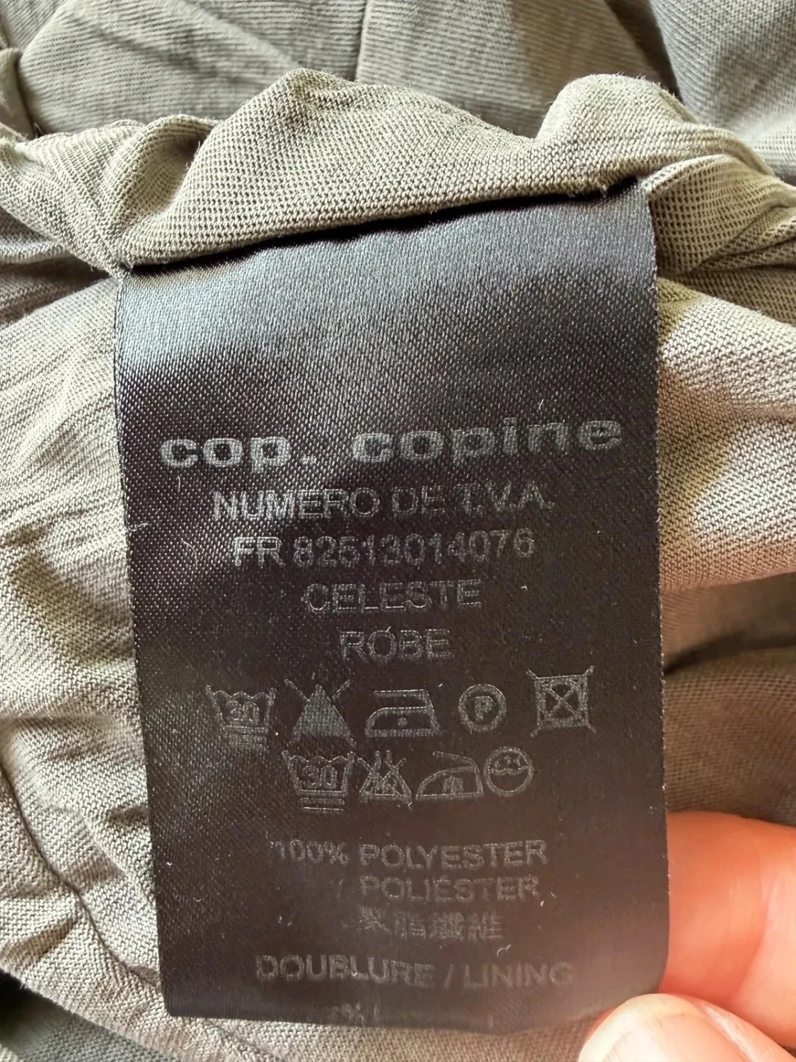 Vestido asimétrico con volantes bohémico Cop Copine T36 – photo 7